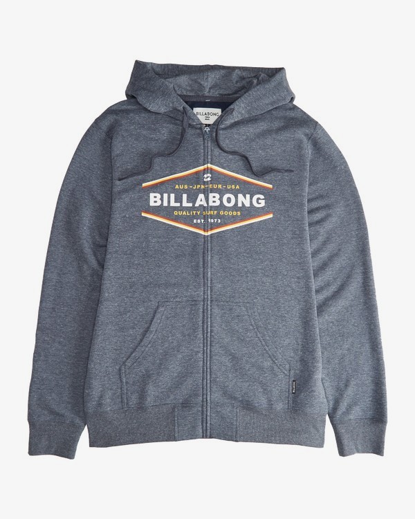 2 Vista - Zip Hoodie for Men Blue Q1ZH01BIF9 Billabong