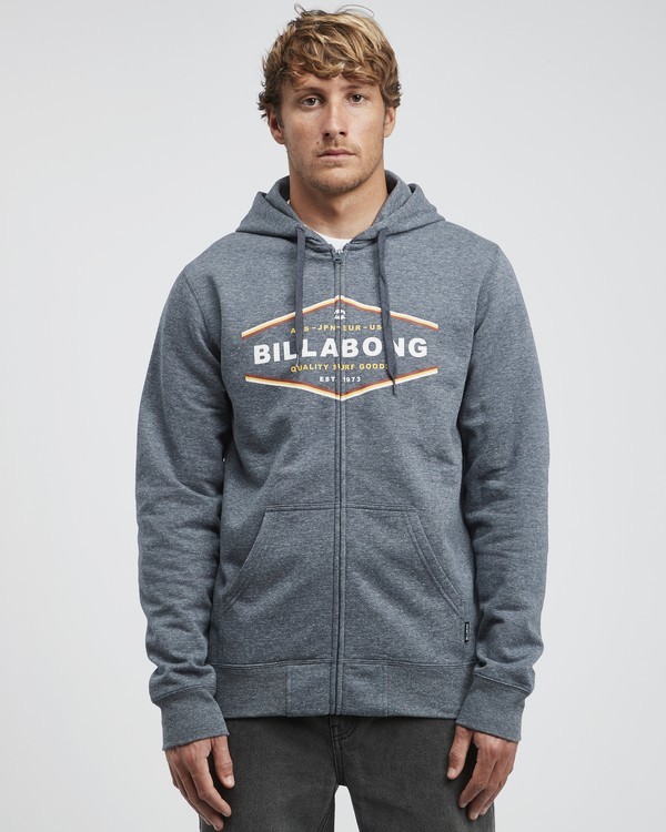 0 Vista - Zip Hoodie for Men Blue Q1ZH01BIF9 Billabong