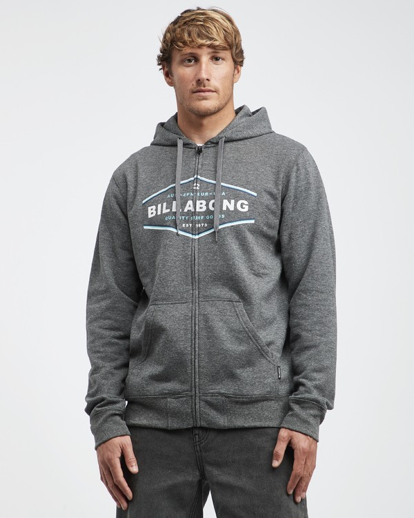 3 Vista - Kapuzenjacke f&uuml;r M&auml;nner Schwarz Q1ZH01BIF9 Billabong