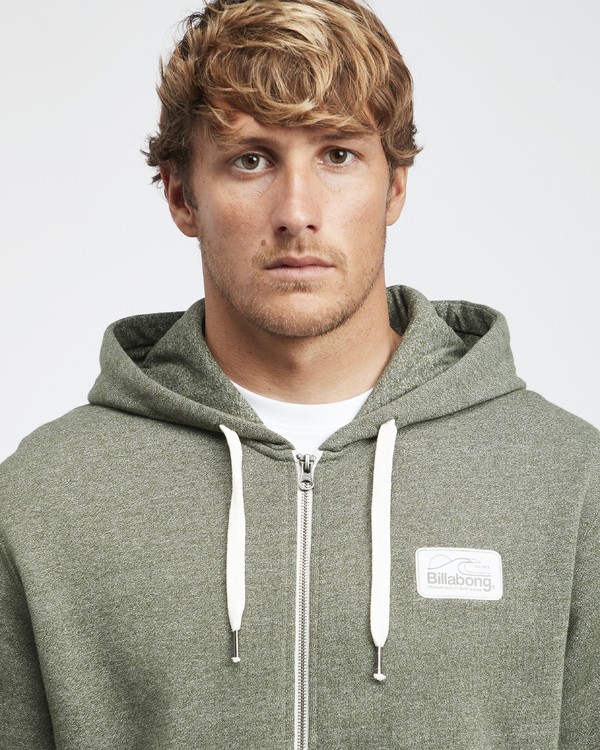 3 Walled - Kapuzenjacke f&uuml;r M&auml;nner Gr&uuml;n Q1ZH03BIF9 Billabong