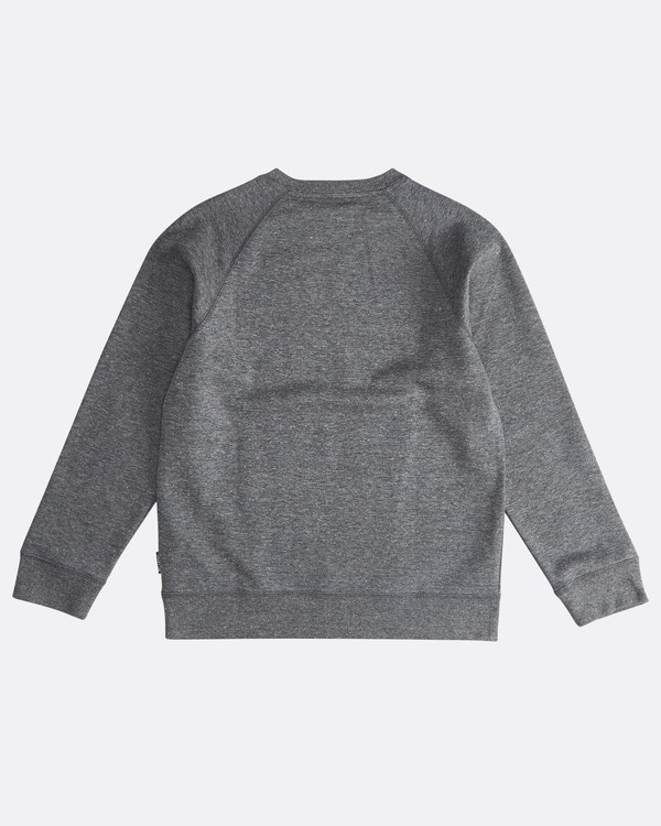 3 Trade Mark - Pull Trademark Crew pour Gar&ccedil;on Noir Q2CR01BIF9 Billabong