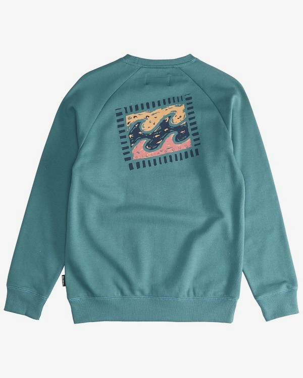 1 Iconic - Crew Jumper Boy for Boys Verde Q2CR02BIF9 Billabong