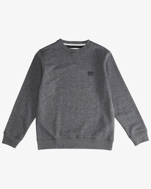 0 All Day - Crew Pullover für Jungen Schwarz Q2FL01BIF9 Billabong