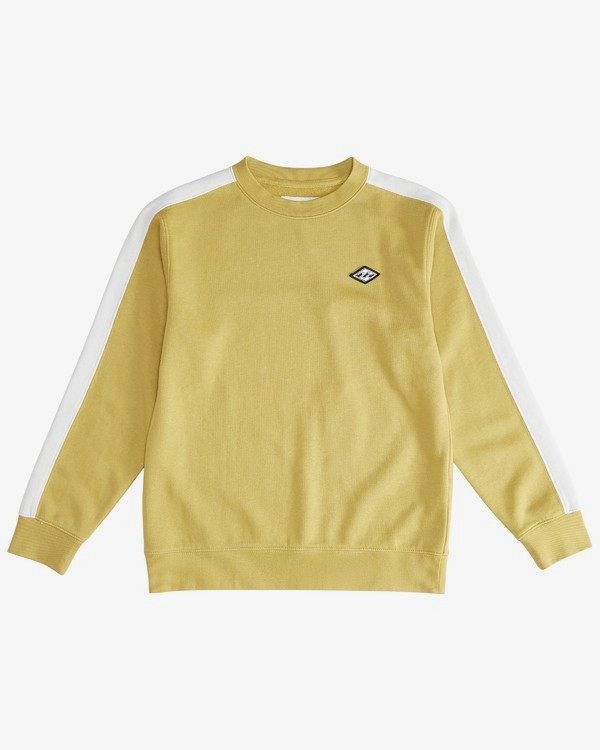 0 Wave Washed - Jersey de Cuello para Chicos Amarillo Q2FL03BIF9 Billabong