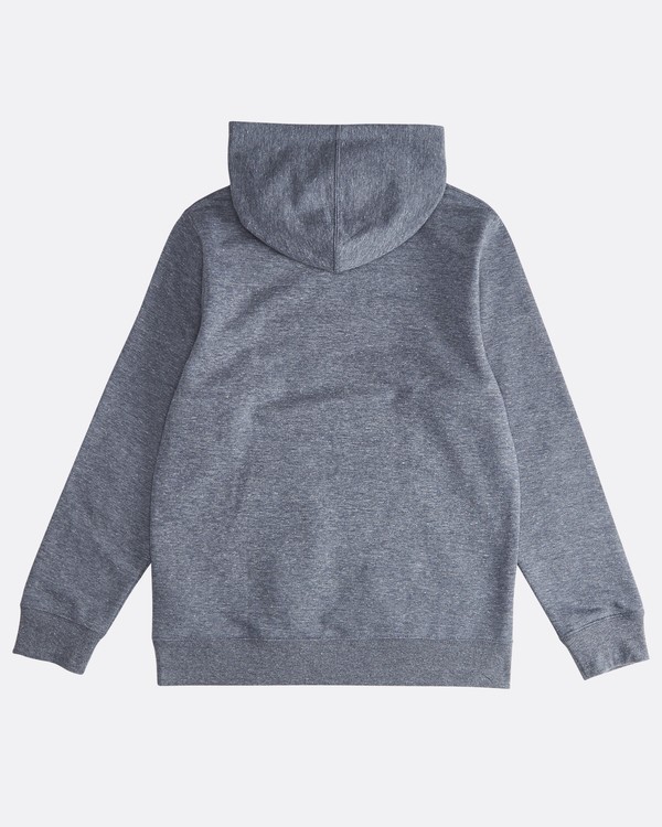 3 All Day Po - Pull &agrave; capuche pour Gar&ccedil;on Bleu Q2FL04BIF9 Billabong