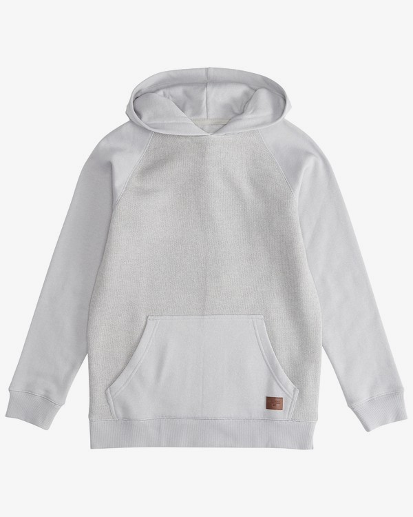 0 Balance Po - Sudadera con Capucha para Chicos Gris Q2FL05BIF9 Billabong