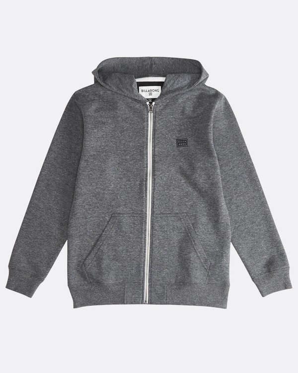 2 All Day - Sudadera con Capucha y Cremallera para Chicos Negro Q2FL08BIF9 Billabong