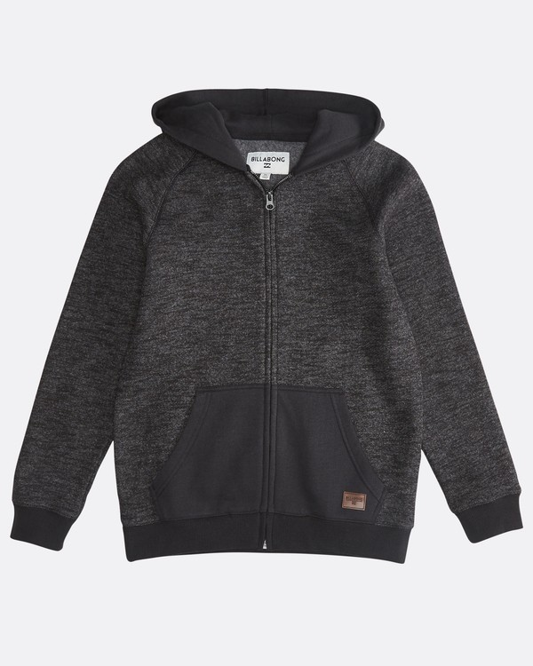 2 Balance - Sudadera con Capucha y Cremallera para Chicos Negro Q2FL10BIF9 Billabong