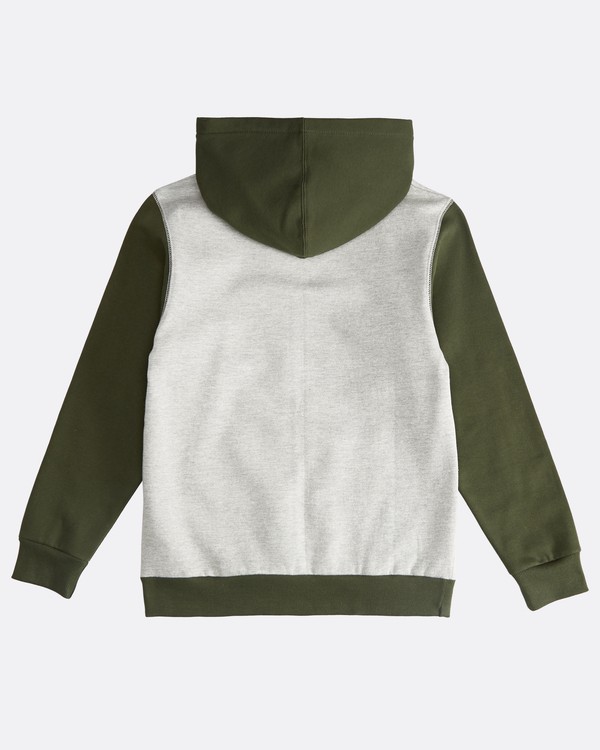 3 Super 8 - Sudadera con Capucha para Chicos Gris Q2HO04BIF9 Billabong