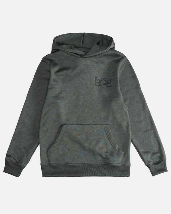 2 Beach Path - Sudadera con Capucha para Chicos Verde Q2HO07BIF9 Billabong