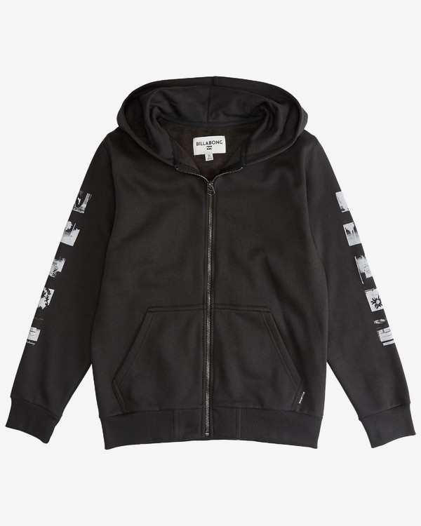 0 Exposure - Kapuzenjacke für Jungen Schwarz Q2ZH03BIF9 Billabong