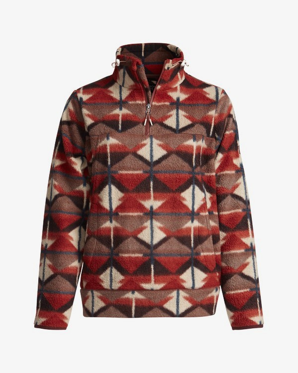 7 Boundary - Mock Neck Fleece for Women  Q3FL03BIF9 Billabong