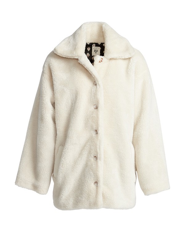 3 Cosy Moon - Chaqueta para Mujer Blanco Q3JK03BIF9 Billabong