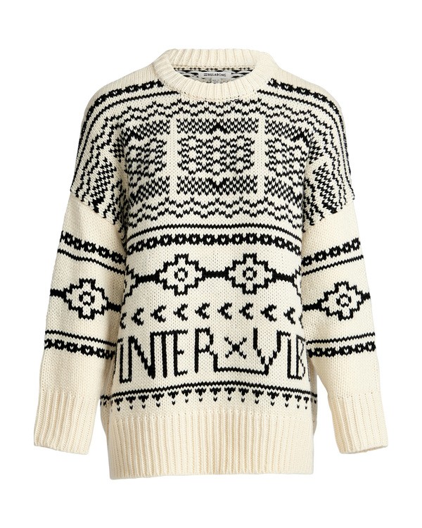 6 Fall Fever - Pull pour Femme Blanc Q3JP06BIF9 Billabong