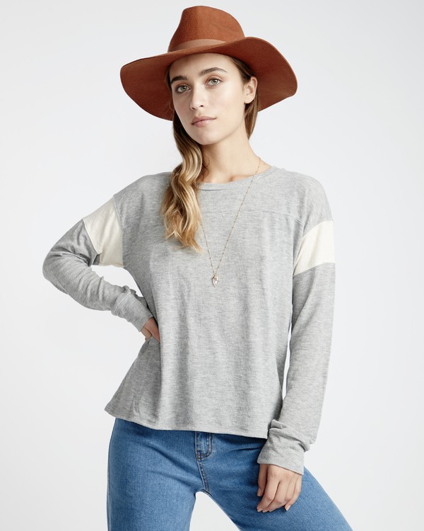 1 Kicking Game 2 - Knit Long Sleeves Tee for Women  Q3KT06BIF9 Billabong