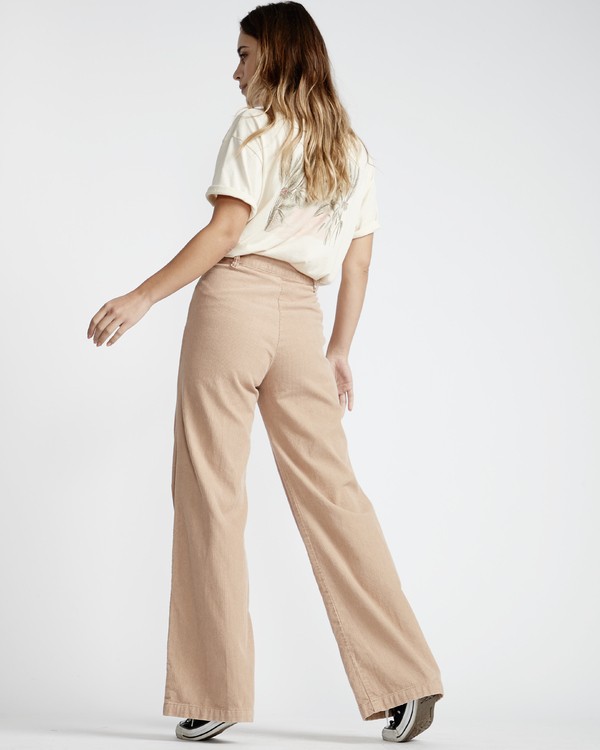 4 Fluffy - Trousers for Women Beige Q3PT02BIF9 Billabong