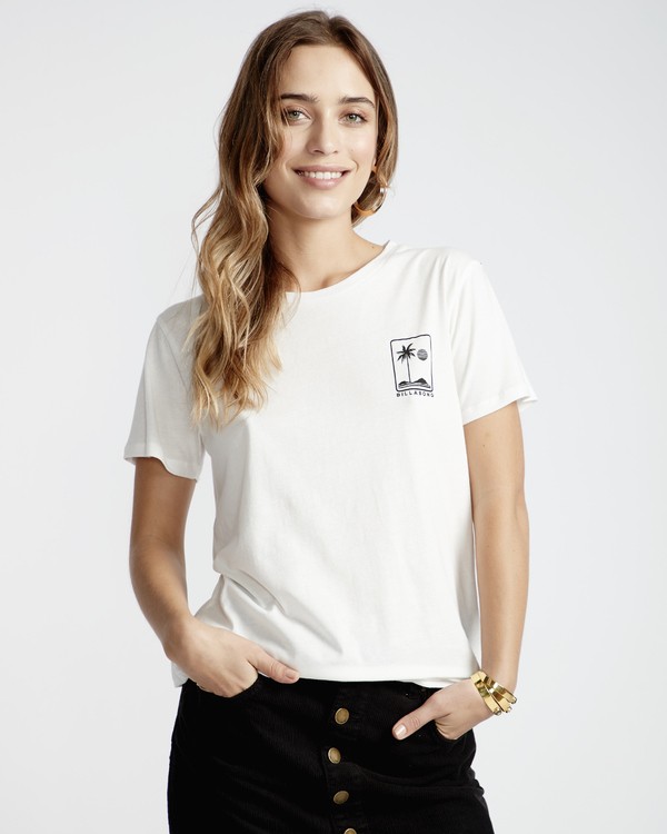 0 Here To Stay - Camiseta para Mujer  Q3SS14BIF9 Billabong