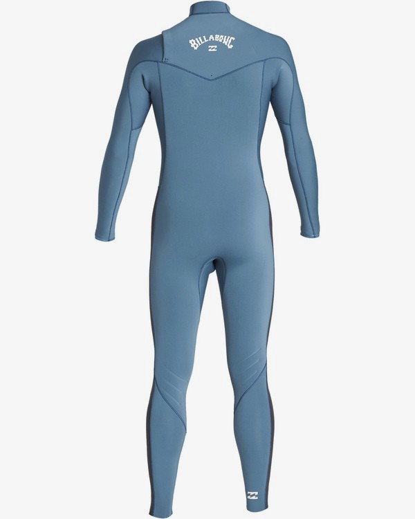 4 4/3mm Furnace Revolution - Chest Zip Langärmeliger Fullsuit Neoprenanzug für Jungen  Q44B75BIF9 Billabong