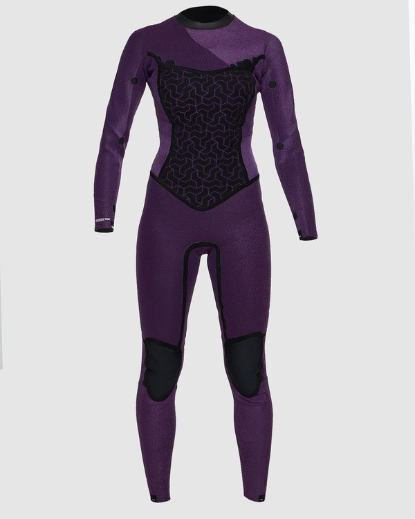 5 4/3mm Furnace Synergy GBS - Back Zip Fullsuit Neoprenanzug für Frauen Schwarz Q44G04BIF9 Billabong