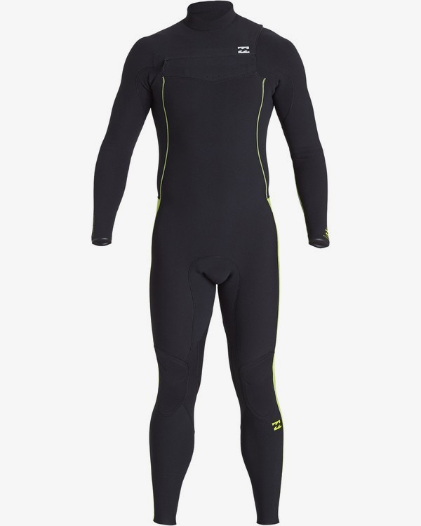 0 4/3mm Furnace Pro  - Traje de Surf Integral con Cremallera en el Pecho Pro para Hombre Verde Q44M06BIF9 Billabong