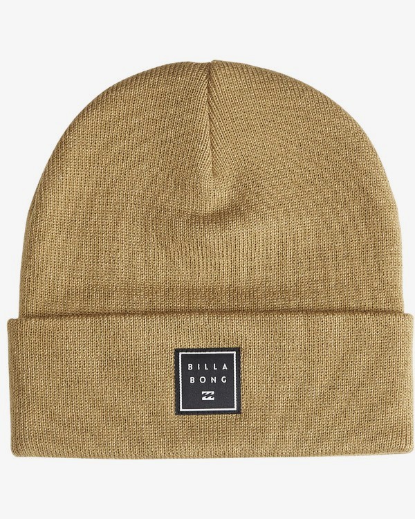 0 Stacked - Beanie für Männer Braun Q5BN01BIF9 Billabong