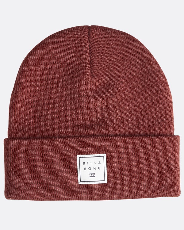 2 Stacked - Beanie for Men Red Q5BN01BIF9 Billabong