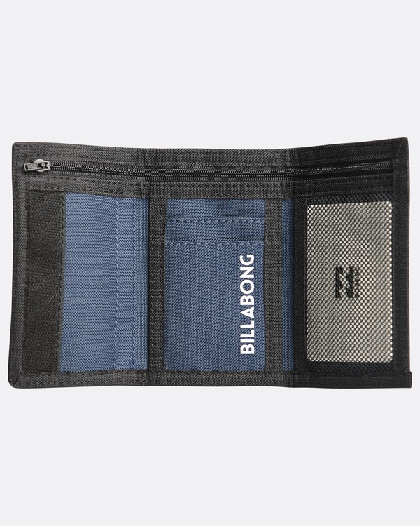 5 Walled Fold - Tri Fold Wallet for Men Blue Q5WL02BIF9 Billabong