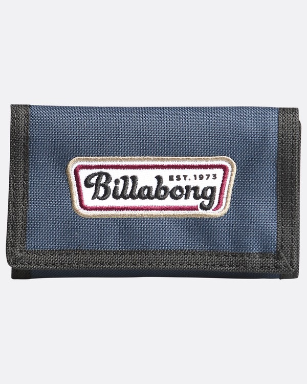 3 Walled Fold - Tri Fold Wallet for Men Blue Q5WL02BIF9 Billabong
