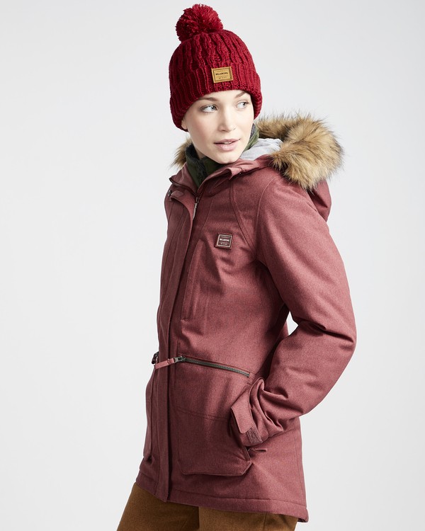 1 Into The Forest - Veste de Snow pour Femme Violet Q6JF08BIF9 Billabong
