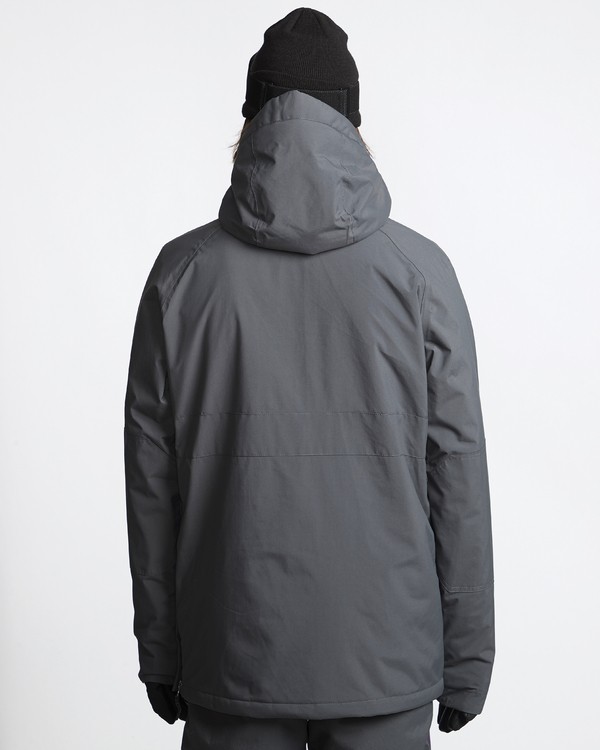 2 Stalefish - Snow Anorak for Men Grey Q6JM15BIF9 Billabong