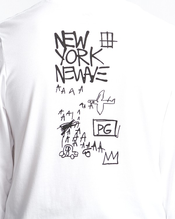 4 Basquiat - Maglietta Termica a Maniche Lunghe da Uomo  Q6LS01BIF9 Billabong