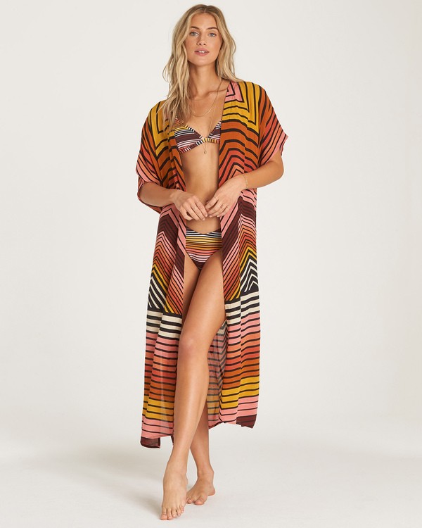 2 Sunburnt Sky - Strand-Überwurf für Frauen  R3OS01BIMU Billabong
