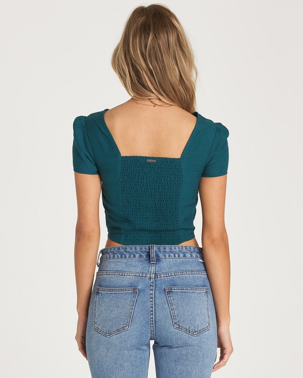 3 Something Special - Crop top pour Femme Vert R3TP10BIMU Billabong