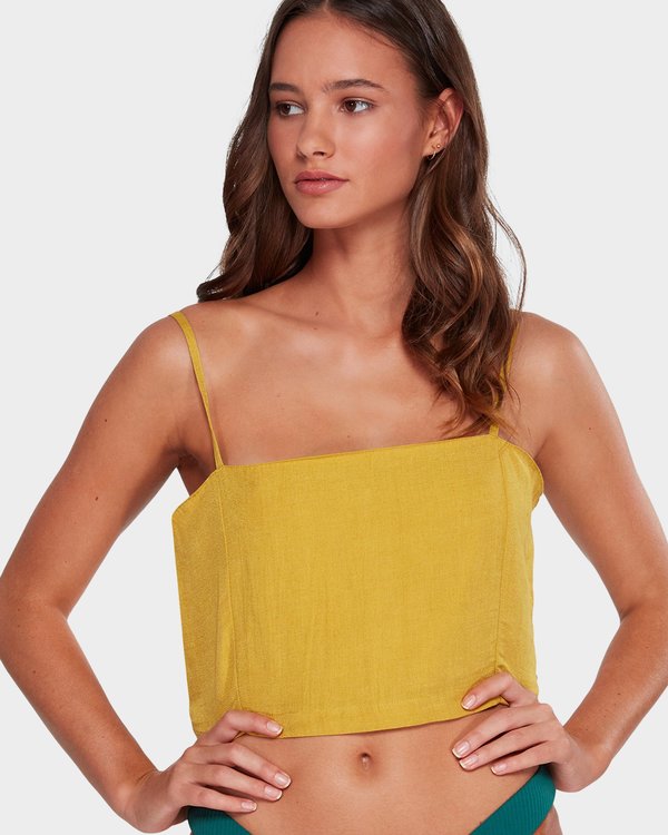 0 BURNING SKIES CAMI Yellow R3TP62BIMU Billabong