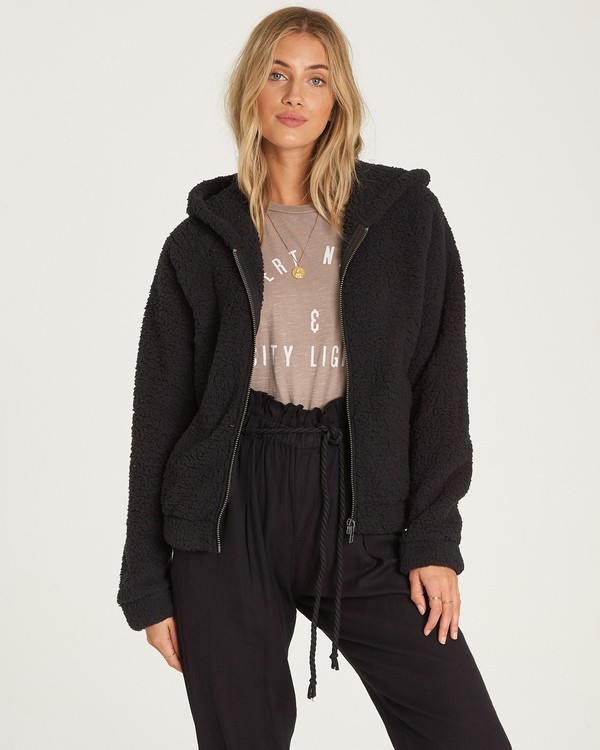 0 Reine Down - Polarfleece-Jacke mit Kapuze für Frauen  R3WA04BIW9 Billabong