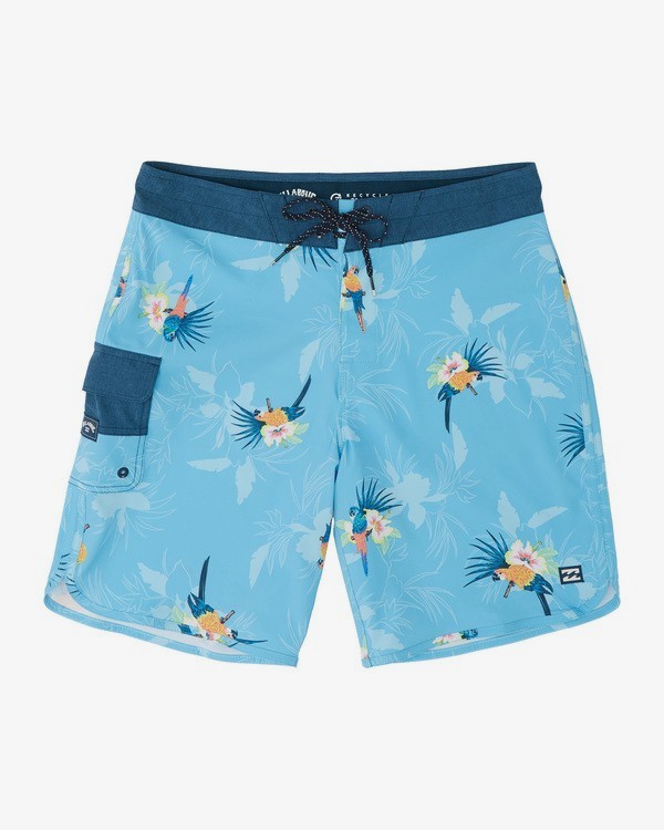 0 73 Airlite 19" - Bañador de surf de pantalón de alto rendimiento para Hombre Azul S1BS07BIP0 Billabong