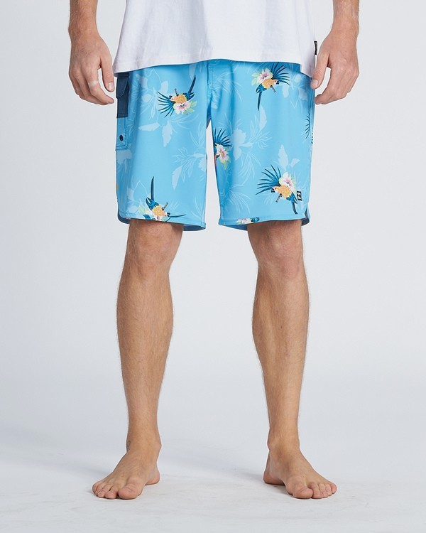 7 73 Airlite 19" - Bañador de surf de pantalón de alto rendimiento para Hombre Azul S1BS07BIP0 Billabong
