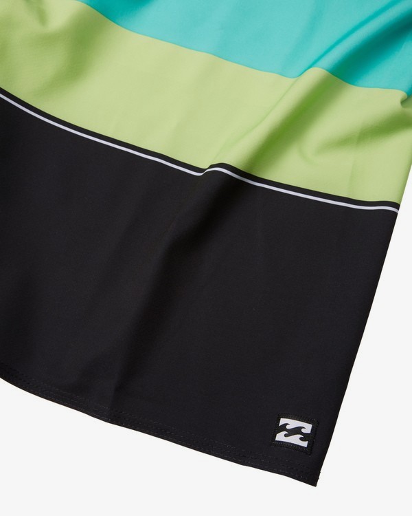 5 Momentum Airlite 19" - Boardshort à rayures Performance pour Homme Noir S1BS19BIP0 Billabong