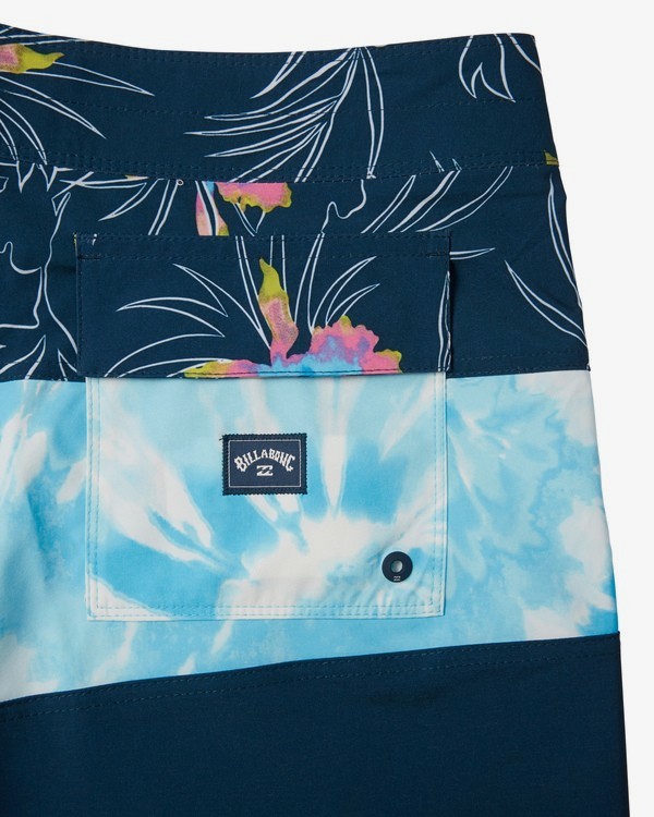 6 Tribong Pro 19" - Printed Board Shorts for Men Blue S1BS26BIP0 Billabong