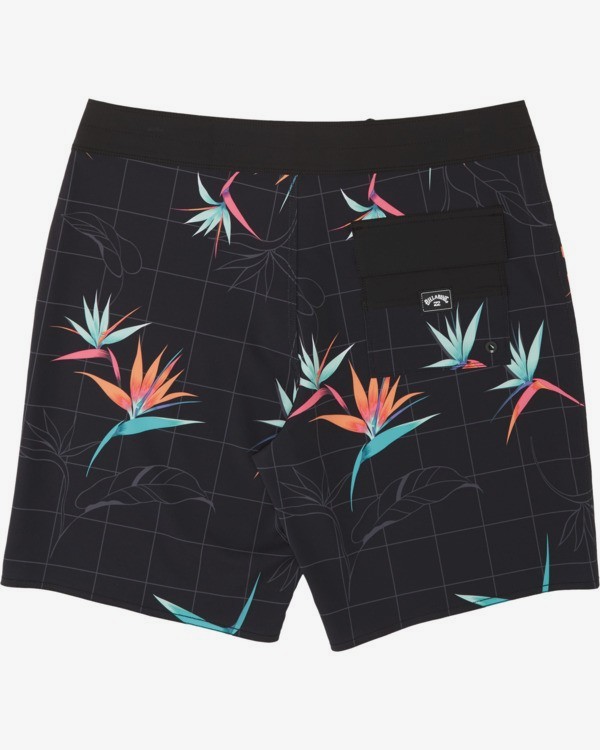 1 Sundays Pro 19" - Printed Board Shorts for Men Black S1BS31BIP0 Billabong