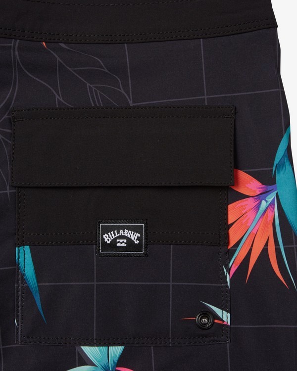 5 Sundays Pro 19" - Printed Board Shorts for Men Black S1BS31BIP0 Billabong
