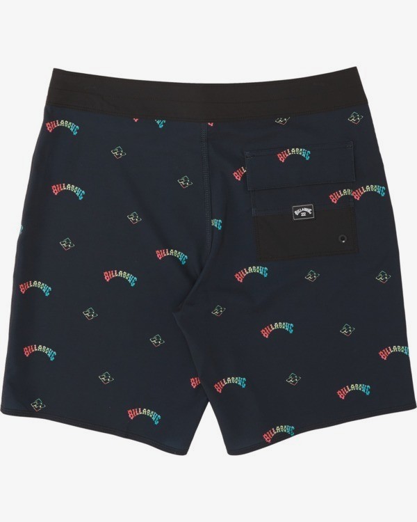 1 Sundays Mini Pro 19" - Printed Board Shorts for Men Black S1BS34BIP0 Billabong