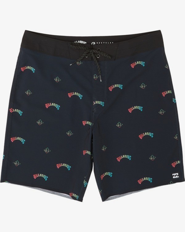 0 Sundays Mini Pro 19" - Printed Board Shorts for Men Black S1BS34BIP0 Billabong