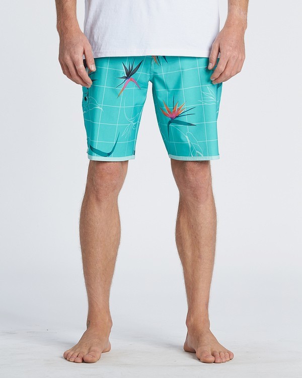 7 73 Line Up Pro 19" - Printed Board Shorts for Men  S1BS35BIP0 Billabong