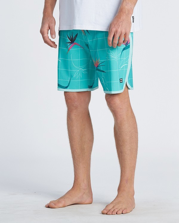 9 73 Line Up Pro 19" - Printed Board Shorts for Men  S1BS35BIP0 Billabong