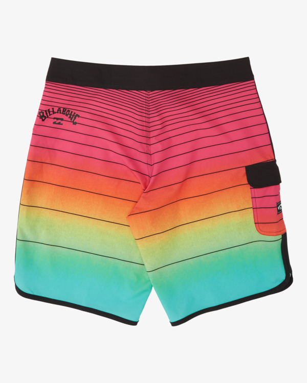 1 73 Stripe Pro 20" - Gestreifte Boardshorts für Herren Rosa S1BS36BIP0 Billabong