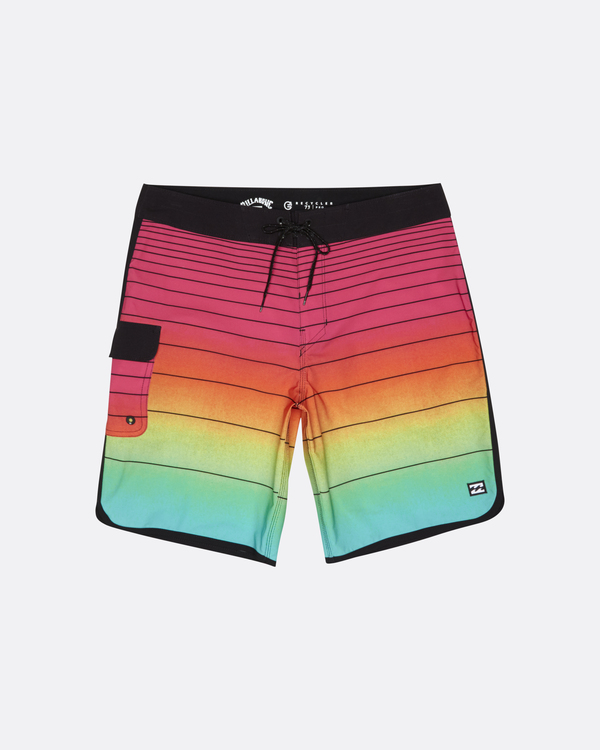 11 73 Stripe Pro 20" - Boardshort &agrave; rayures pour Homme Rose S1BS36BIP0 Billabong