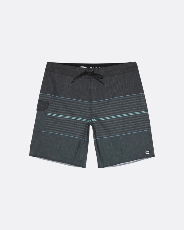 11 All Day Pro 18" - Ba&ntilde;ador de surf de pantal&oacute;n de rayas para Hombre Negro S1BS46BIP0 Billabong
