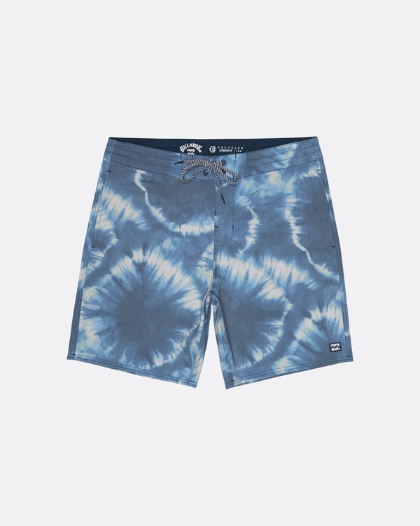 10 All Day Riot 19" - Boardshort Tie & Dye pour Homme Bleu S1BS53BIP0 Billabong