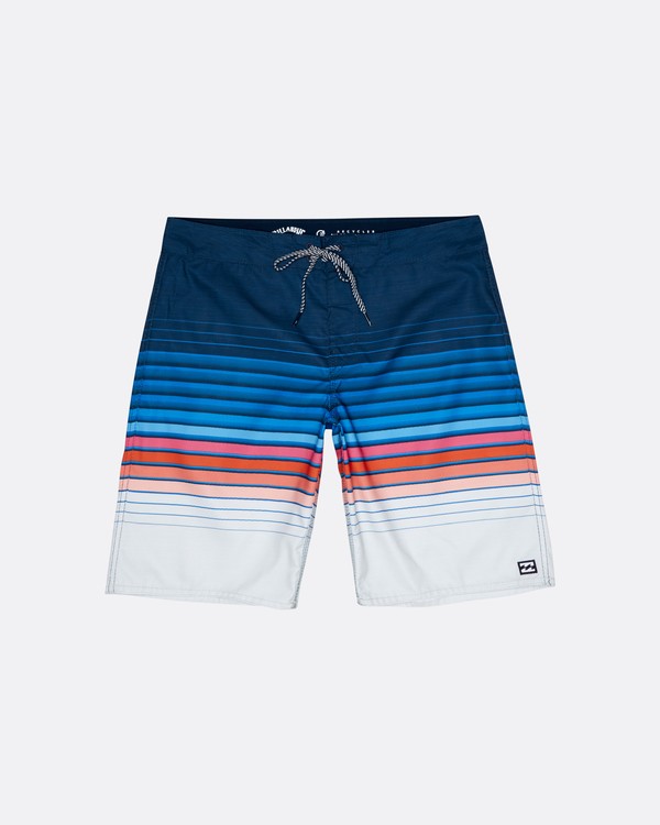 2 All Day Stripe 20" - Board Shorts for Men Blue S1BS62BIP0 Billabong